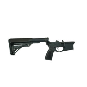 [COMPLETE AMBI BOLT RELEASE LOWER] UAR Ambidextrous Bolt Release Lower w/Thril Stock, Black